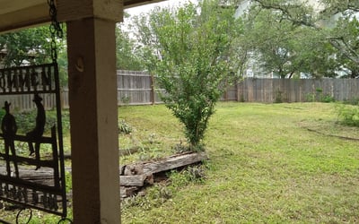 Photo of Ronald L.'s yard after getting landscaping in Poteet, TX