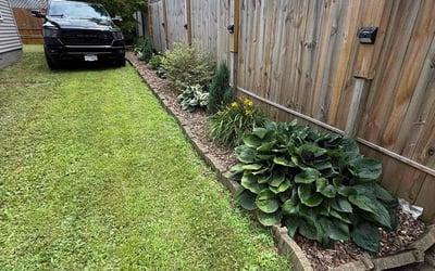 Photo of Jessica W.'s yard after getting landscaping in Brewster, NY