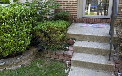 Photo of Jeffrey W.'s yard after getting landscaping in Burtonsville, MD