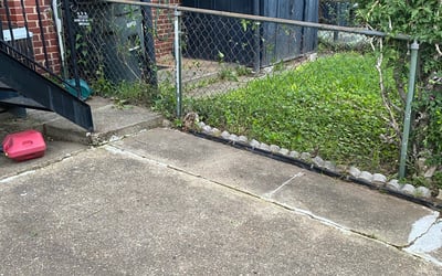 Photo of Pamela C.'s yard after getting landscaping in Pomfret, MD