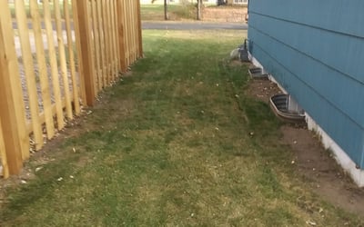 Photo of Dave S.'s yard after getting landscaping in Zimmerman, MN
