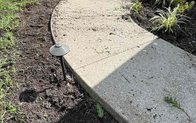 Photo of Kathy D.'s yard after getting landscaping in Olathe, KS