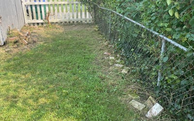 Photo of Michael Q.'s yard after getting landscaping in Dinwiddie, VA