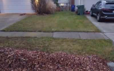 Photo of Jason H.'s yard after getting landscaping in Shawnee, OH
