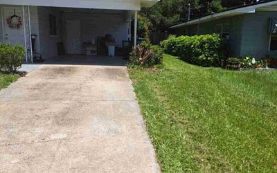 Photo of David S.'s yard after getting landscaping in Winter Haven, FL