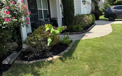 Photo of Shawn P.'s yard after getting landscaping in Newnan, GA