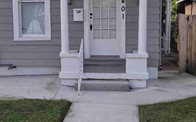 Photo of Stephanie H.'s yard after getting landscaping in Corydon, IN
