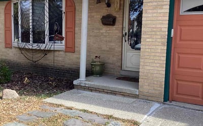 Photo of Deborah G.'s yard after getting landscaping in Grosse Ile, MI