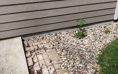 Photo of Eric L.'s yard after getting landscaping in Verona, WI