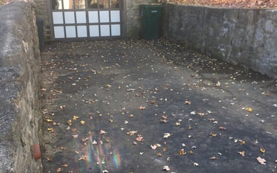 Photo of Teri J.'s yard after getting landscaping in Mount Orab, OH