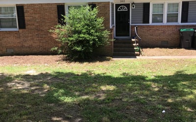 Photo of Joe B.'s yard after getting landscaping in Lackey, VA