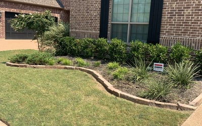Photo of Jennifer S.'s yard after getting landscaping in Bardwell, TX
