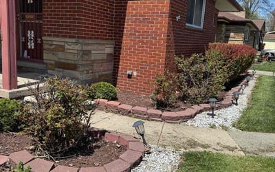 Photo of Joe B.'s yard after getting landscaping in Oak Park, MI