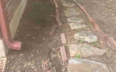 Photo of Kathy C.'s yard after getting landscaping in Florence, TX