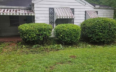 Photo of Jason L.'s yard after getting landscaping in Montgomery, AL