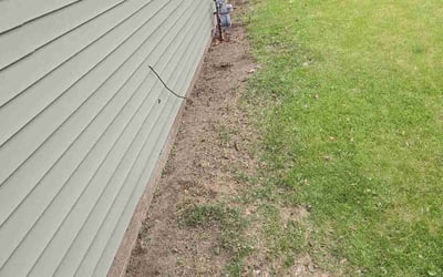 Photo of Kevin M.'s yard after getting landscaping in Iowa City, IA