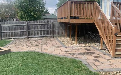 Photo of Linda H.'s yard after getting landscaping in Stoutsville, OH