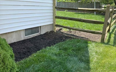 Photo of Chelsea C.'s yard after getting landscaping in Easton, PA