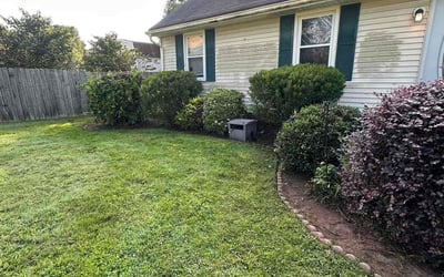 Photo of Kevin L.'s yard after getting landscaping in Gwynn, VA