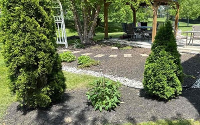 Photo of James W.'s yard after getting landscaping in Martinsville, IN