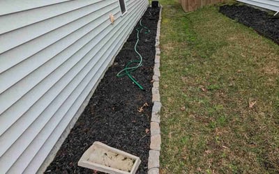 Photo of Austin M.'s yard after getting landscaping in Cross, SC