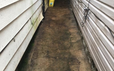 Photo of Brenda D.'s yard after getting landscaping in Saint Peters, MO
