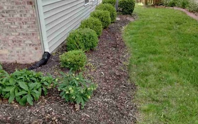Photo of Brian L.'s yard after getting landscaping in Martinsville, IN