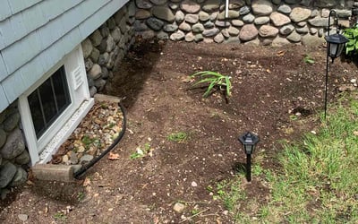 Photo of Sara S.'s yard after getting landscaping in Bellingham, MA