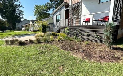 Photo of John S.'s yard after getting landscaping in Mineral Springs, NC