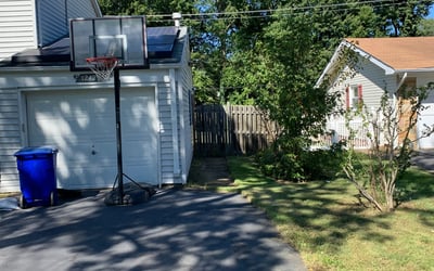 Photo of Derrick M.'s yard after getting landscaping in Front Royal, VA