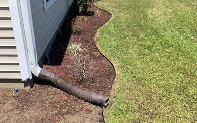 Photo of Jonathan P.'s yard after getting landscaping in Bonneau, SC