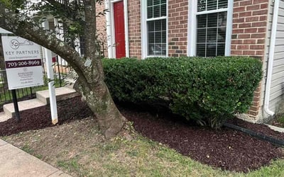 Photo of Jessica L.'s yard after getting landscaping in Barnesville, MD