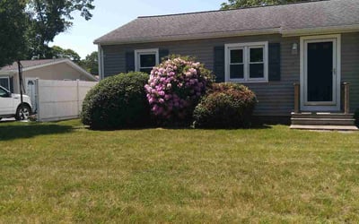 Photo of Ashley C.'s yard after getting landscaping in Wakefield, RI