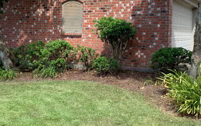 Photo of Matthew B.'s yard after getting landscaping in Saint Francisville, LA