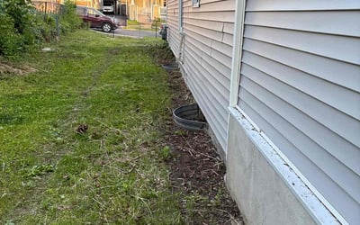 Photo of Donna C.'s yard after getting landscaping in Schenectady, NY