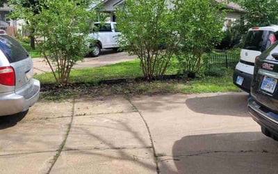 Photo of Steven W.'s yard after getting landscaping in Wichita, KS