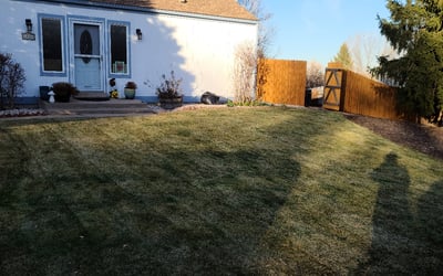 Photo of Colleen D.'s yard after getting landscaping in Evergreen, CO