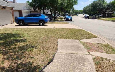 Photo of Chris M.'s yard after getting landscaping in Pflugerville, TX