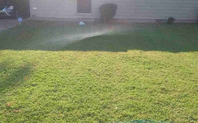 Photo of James C.'s yard after getting landscaping in North Little Rock, AR