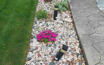 Photo of Jill S.'s yard after getting landscaping in Franktown, CO