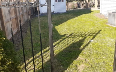 Photo of Rob G.'s yard after getting landscaping in State Farm, VA
