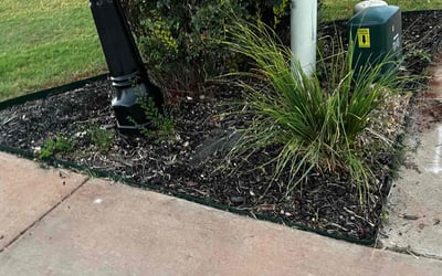 Photo of Mike C.'s yard after getting landscaping in Tuttle, OK