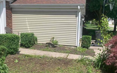 Photo of Cindy A.'s yard after getting landscaping in Sedalia, OH