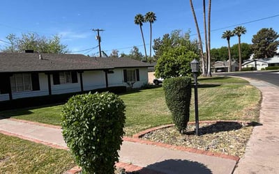 Photo of Jessica M.'s yard after getting landscaping in Phoenix, AZ