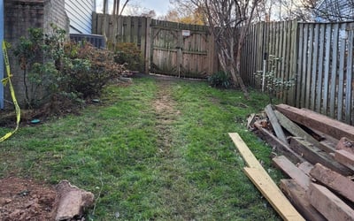 Photo of Laura D.'s yard after getting landscaping in Hamilton, VA