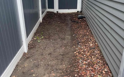 Photo of John W.'s yard after getting landscaping in Chisago City, MN