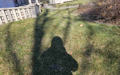 Photo of Aslander F.'s yard after getting landscaping in Hubertus, WI