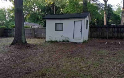 Photo of Angela J.'s yard after getting landscaping in Barium Springs, NC