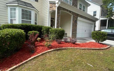 Photo of Kawana M.'s yard after getting landscaping in Loganville, GA