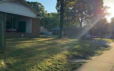 Photo of Robert F.'s yard after getting landscaping in Kershaw, SC